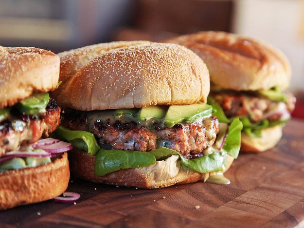 Picture of Salmon Burgers With Avocado 